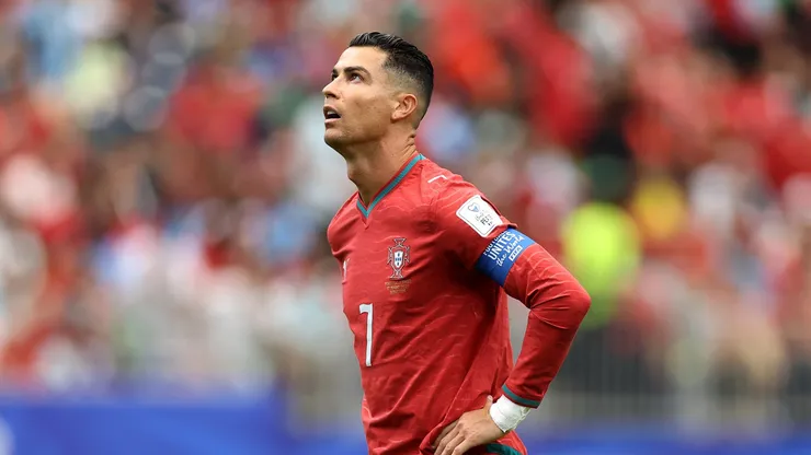 Cristiano Ronaldo estreia sem brilho e amplia marca negativa em Copas após empate de Portugal — Foto Molly DarlingtonGetty Images