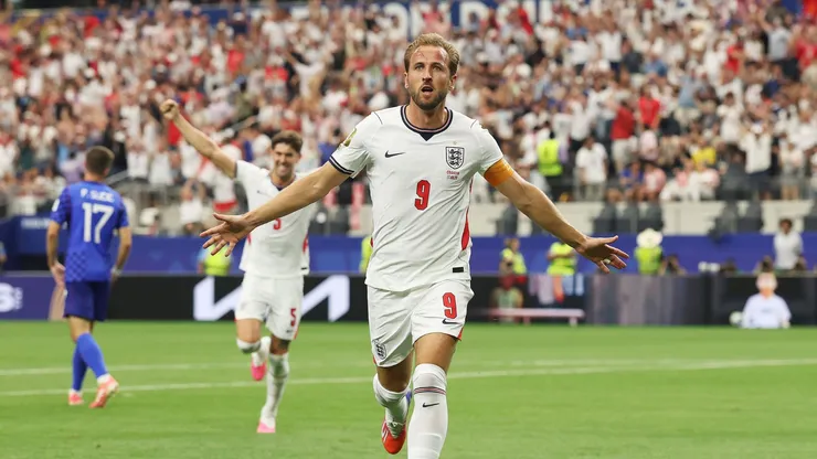 Kane marca duas vezes, bate recorde em Copas e vira herói da Inglaterra — Foto Richard PelhamGetty Images