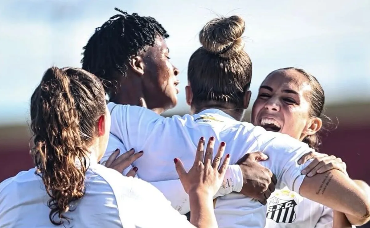 Santos estreia no Paulistão Feminino Sub-20 com goleada sobre o Audax