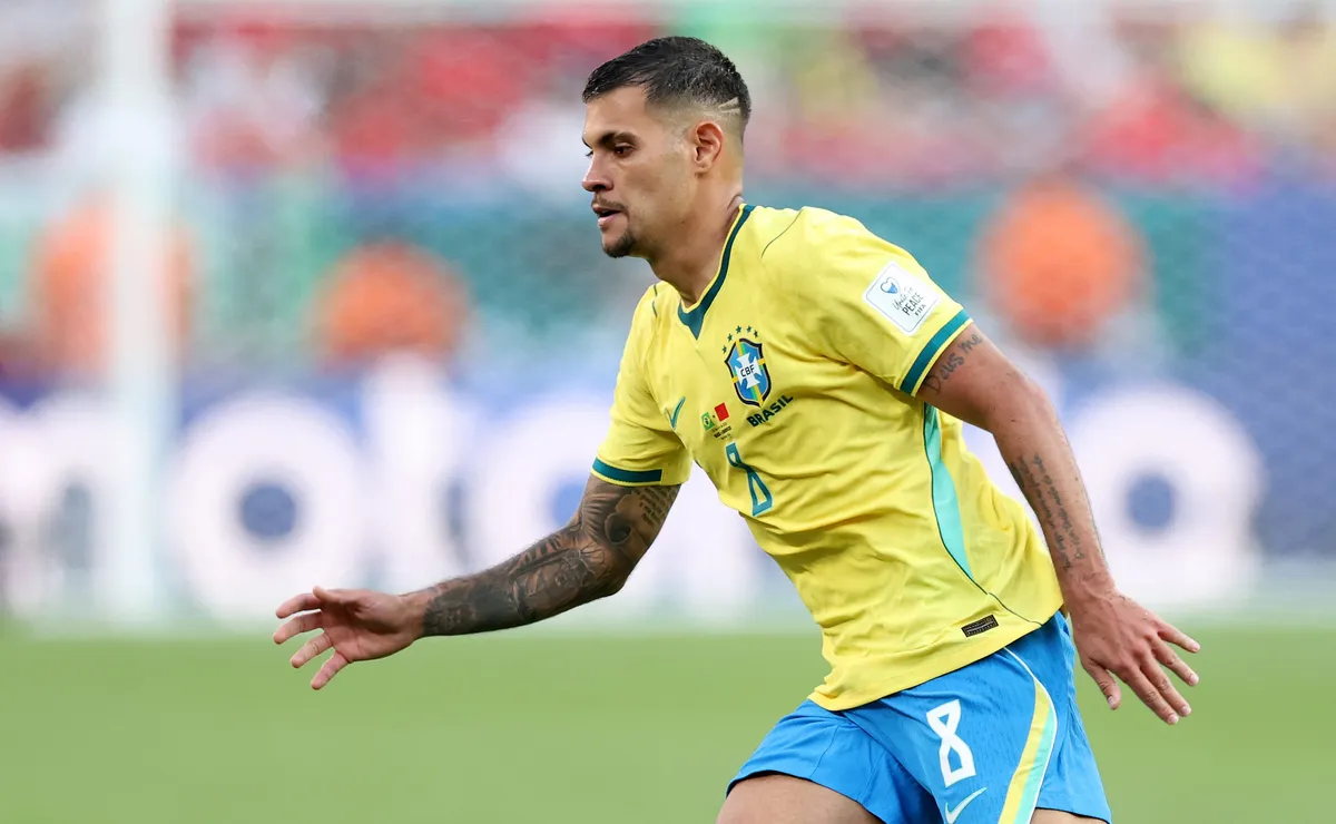 Bruno Guimarães supera Martin Expérience em 950% antes de Brasil x Haiti pela Copa do Mundo