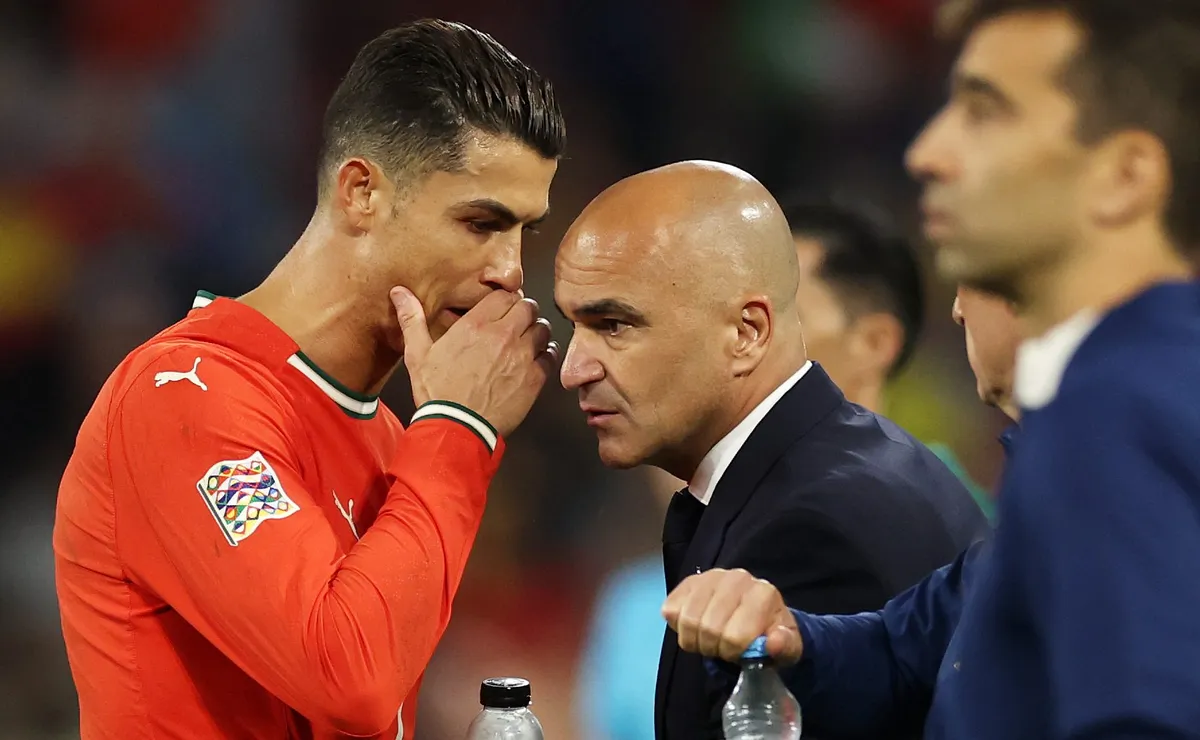 Roberto Martínez dá explicação sobre Cristiano Ronaldo após tropeço na estreia na Copa do Mundo