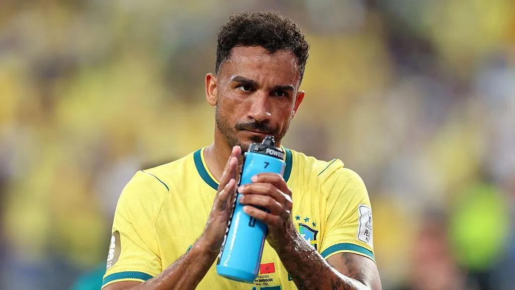 Danilo em ação em Brasil x Marrocos. Foto: Dan Mullan/Getty Images