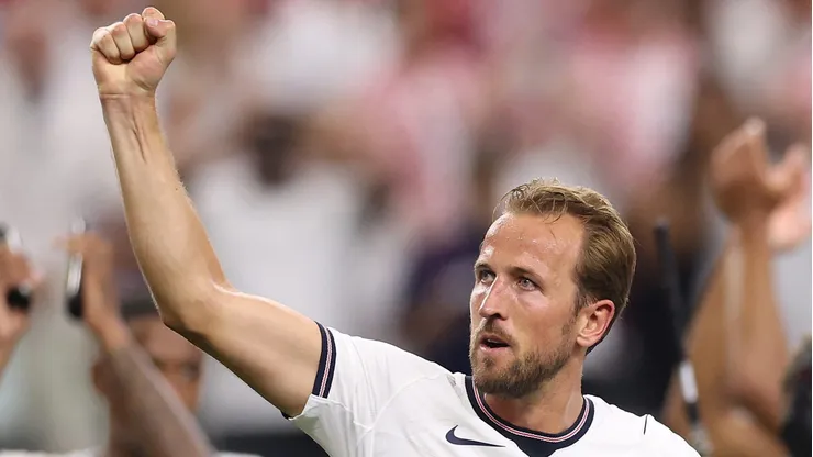 Harry Kane com a camisa da Inglaterra