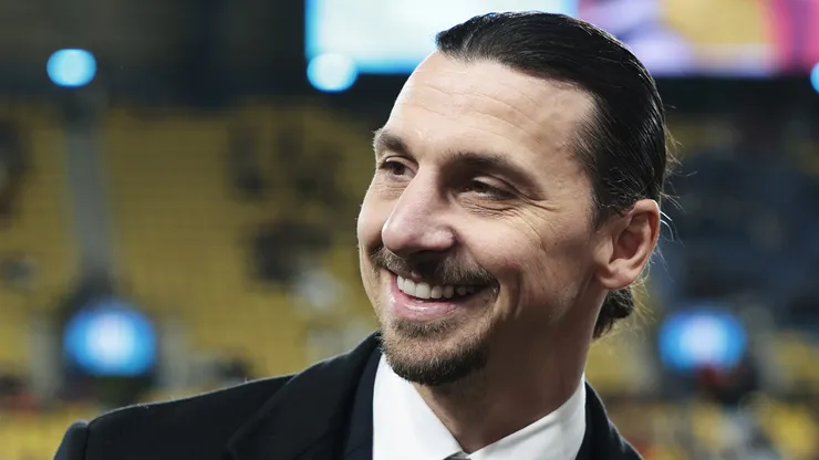 Ibrahimovic. (Photo by Abdullah Ahmed/Getty Images)
