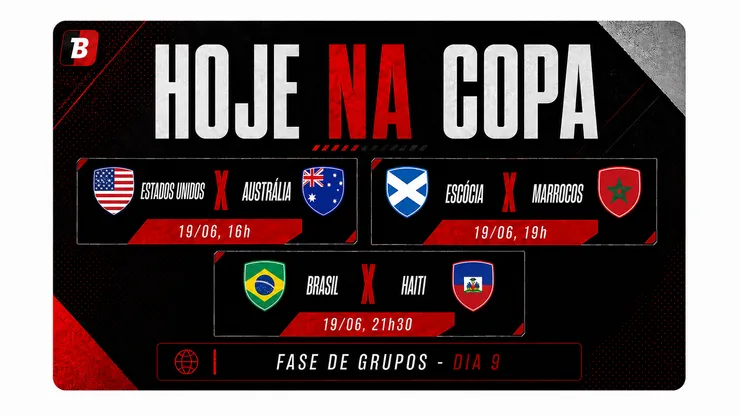 Hoje na copa dia 19 06 - Foto: Imagem feita com auxílio da IA