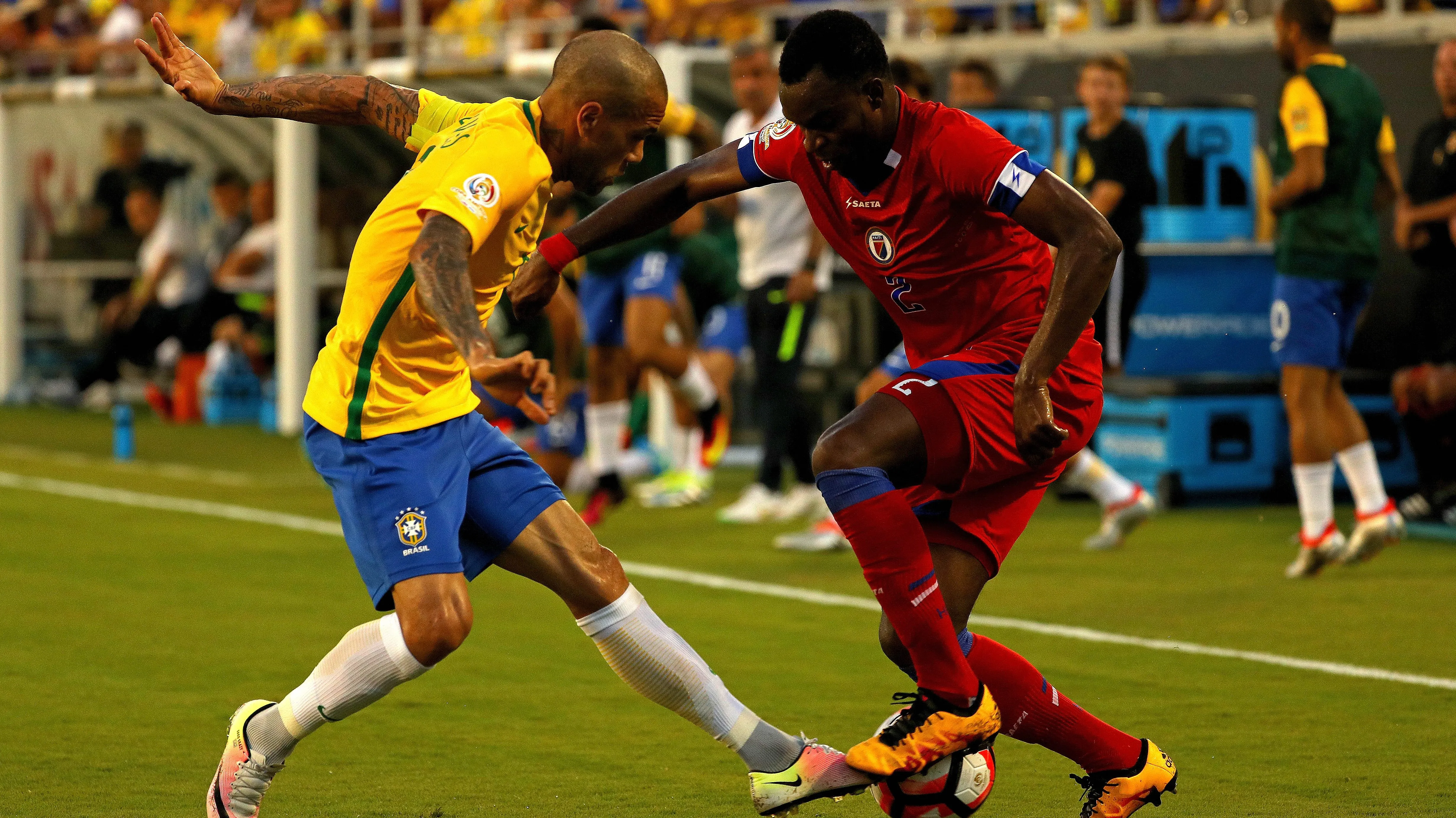 As seleções também se enfrentaram em 2016.  (Photo by Mike Ehrmann/Getty Images)