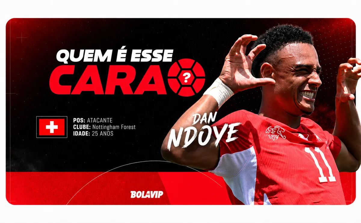 Quem é esse cara? Dan Ndoye foi um dois protagonistas da Suíça na vitória contra a Bósnia