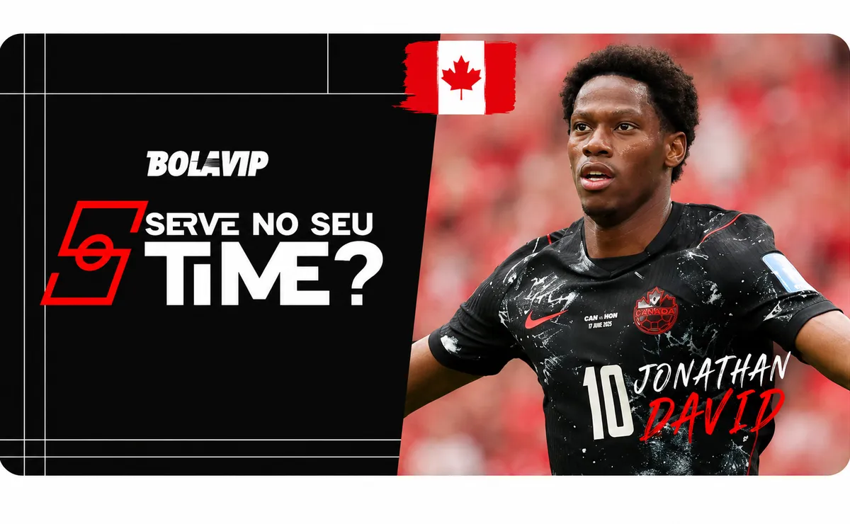 Jonathan David faz gol pelo Canadá, custa R$ 180 milhões e chama atenção de gigantes brasileiros