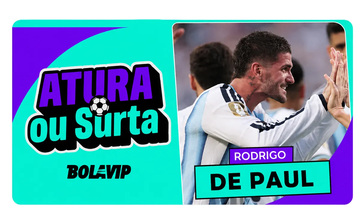 Atura ou surta: Rodrigo De Paul cala os críticos e se destaca em Argentina x Argélia