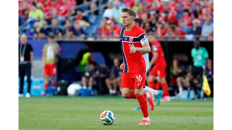 Martin Ødegaard, da Noruega | Crédito: Associated Press / Alamy Stock Photo