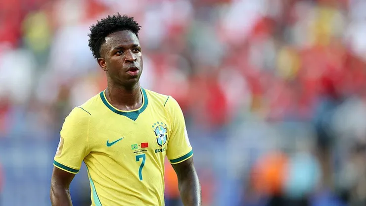 Vinícius Junior é o destaque do Brasil na Copa. Foto: Dan Mullan/Getty Images