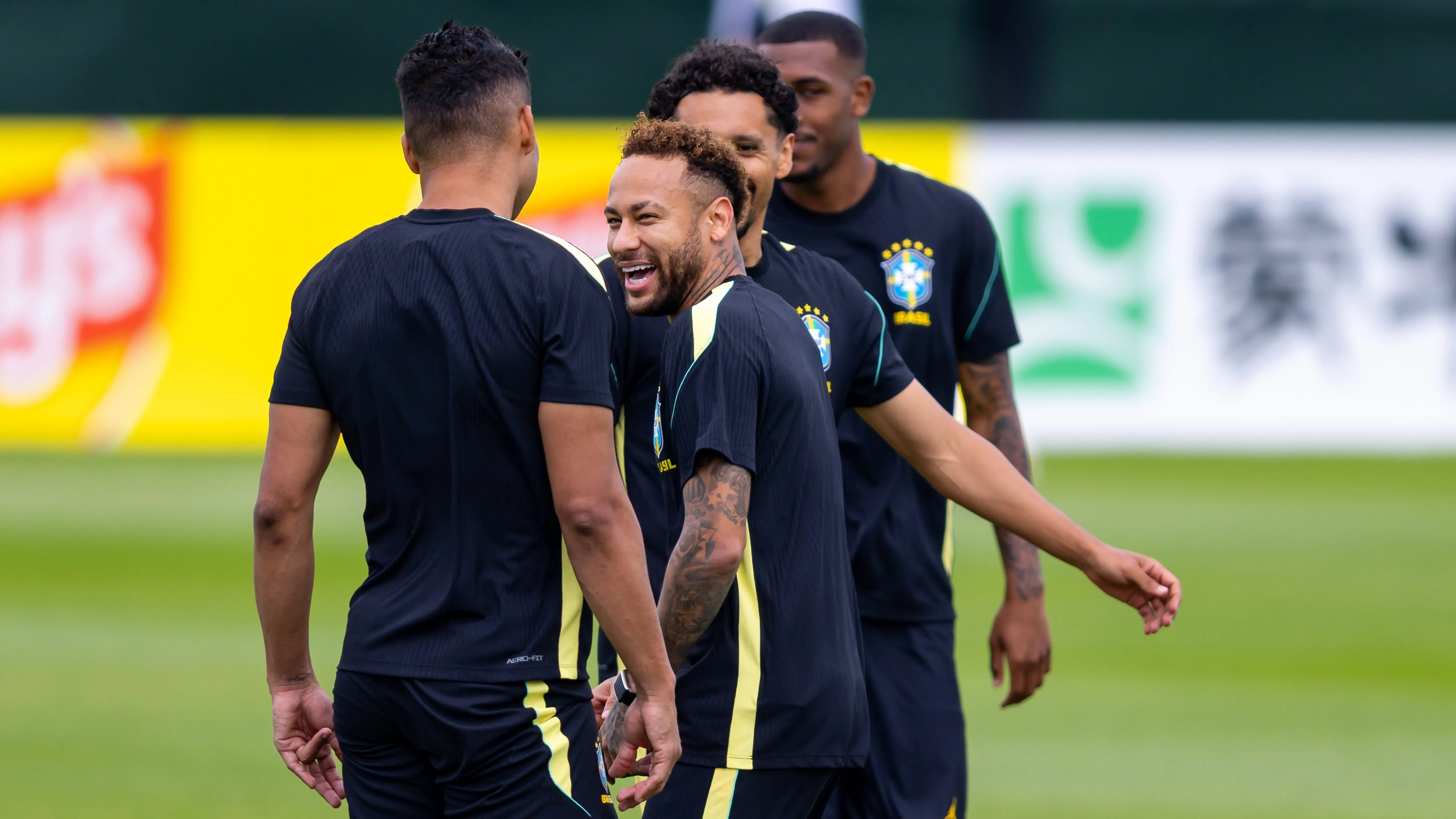 Neymar já iniciou os treinamentos - Foto: Rodolfo Buhrer/AGIF.