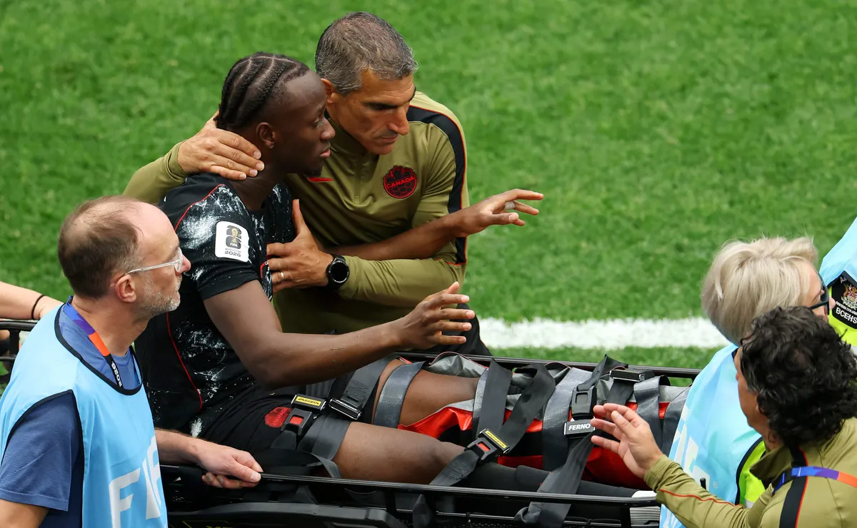 Lesão de Ismael Koné, do Canadá, entra para lista de casos graves em Copas do Mundo
