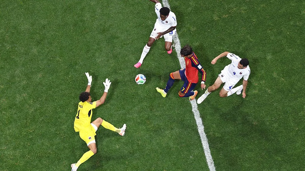 Espanha x Cabo Verde. Foto: Justin Setterfield/Getty Images
