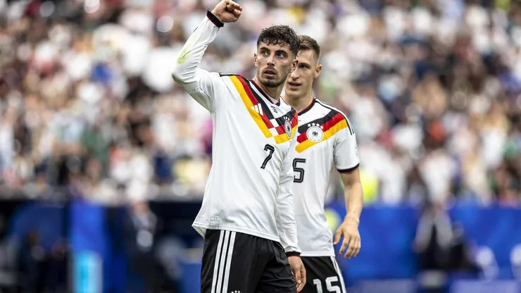 Kai Havertz marcou dois dos sete gols da Alemanha na estreia. Crédito: SPP Sport Press / Alamy.