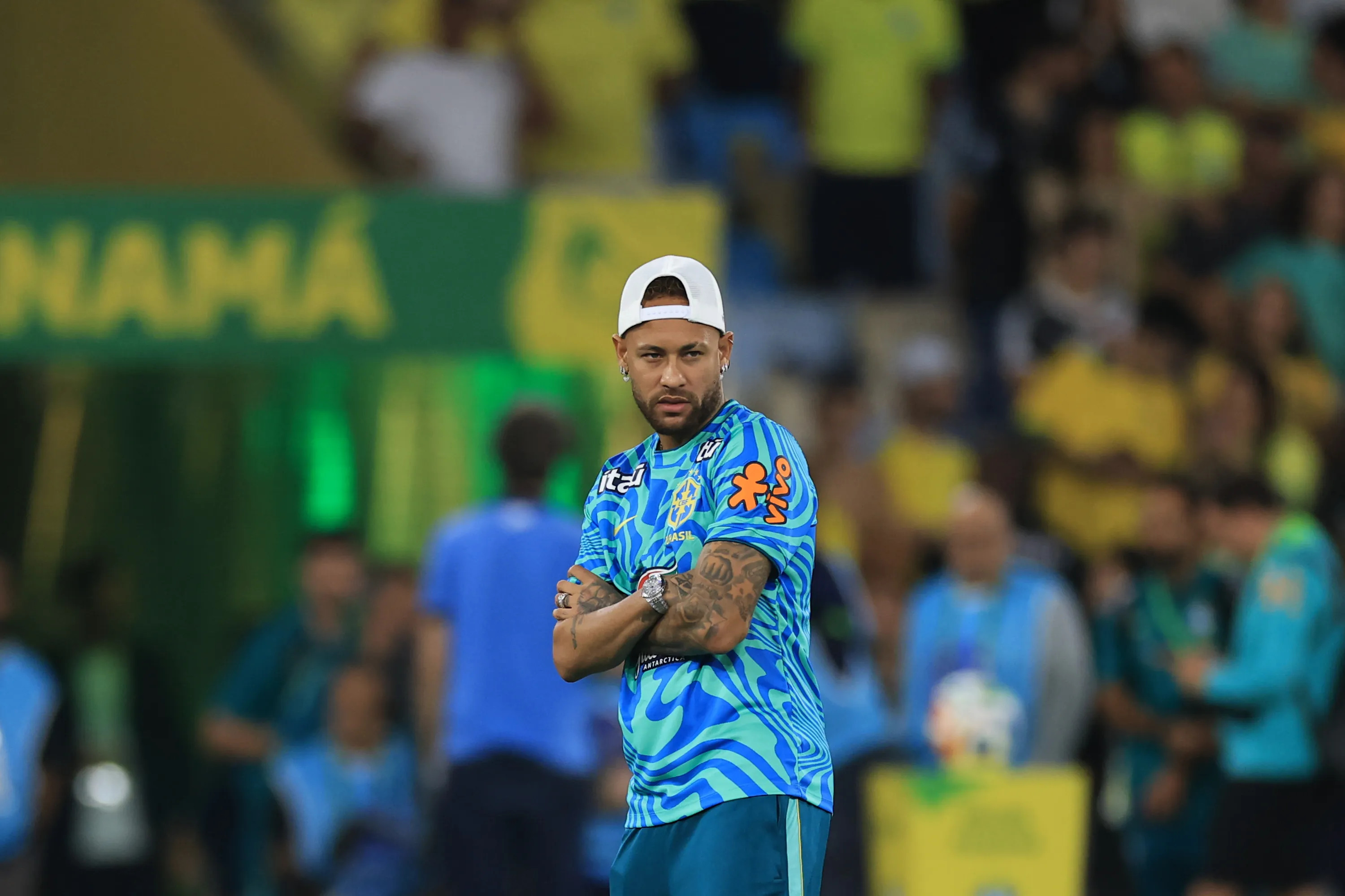 Neymar não ficou à disposição para o 2° jogo. Photo by Buda Mendes/Getty Images