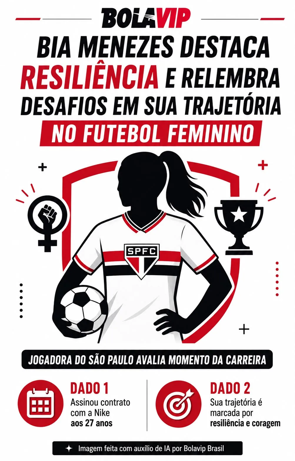 Infográfico gerado por Inteligência Artificial/Bolavip Brasil