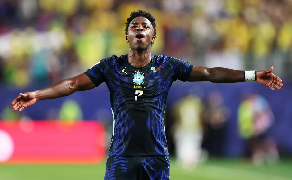 Vini Jr. faz melhor partida pela Seleção Brasileira e é determinante em vitória do Brasil contra o Haiti