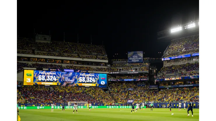 ESTADOS UNIDOS - FILADELFIA - 19/06/2026 - COPA DO MUNDO 2026, BRASIL X HAITI - Publico de 68.324 torcedores durante partida entre Brasil e Haiti no estadio Filadelfia pelo campeonato Copa Do Mundo 2026. Foto: Rodolfo Buhrer/AGIF