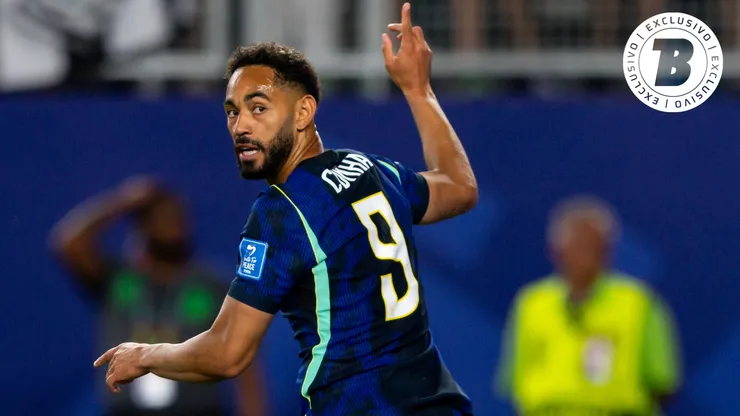 Matheus Cunha, atacante da Seleção Brasileira