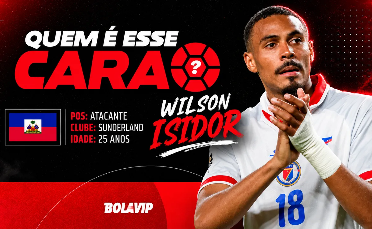 Quem é Wilson Isidor? Atacante do Haiti chamou atenção contra o Brasil na Copa do Mundo