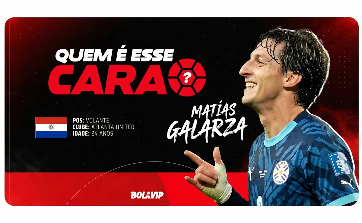 Quem é Matías Galarza? Ex-Vasco decide para o Paraguai e vira destaque na Copa do Mundo