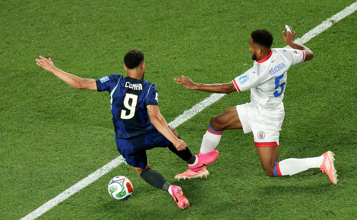 Falta de Matheus Cunha? Primeiro gol do Brasil contra o Haiti deveria ter sido anulado, diz Renata Ruel