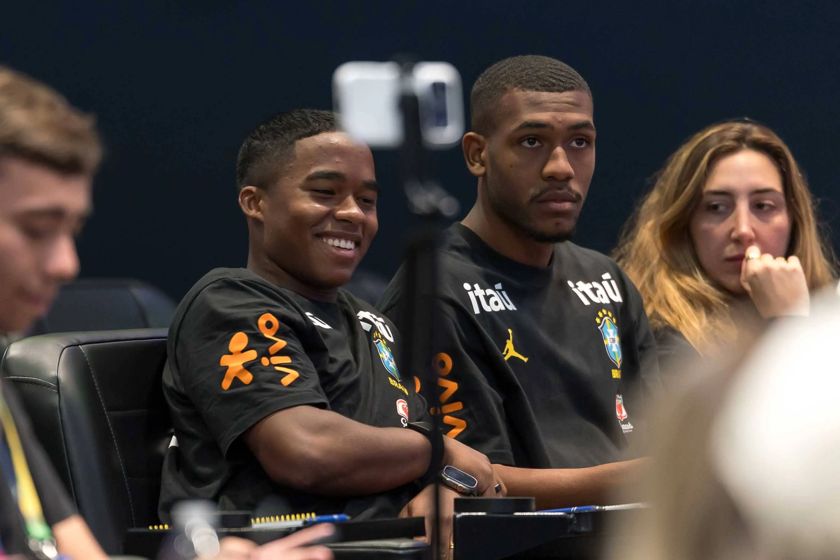 Com Endrick e Rayan, Brasil voltou a ter dois jogadores sub-20 na mesma partida de Copa pela 1ª vez em 68 anos – Foto: IMAGO / Brazil Photo Press
