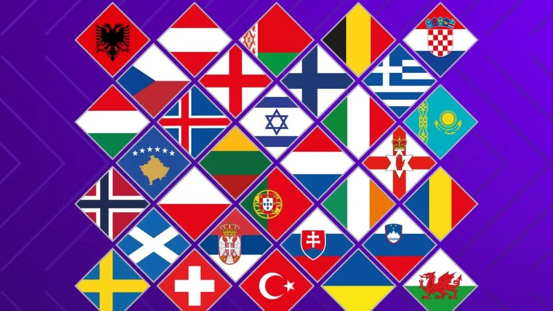 Países classificados para a repescagem da UEFA para a Copa do Mundo de 2027