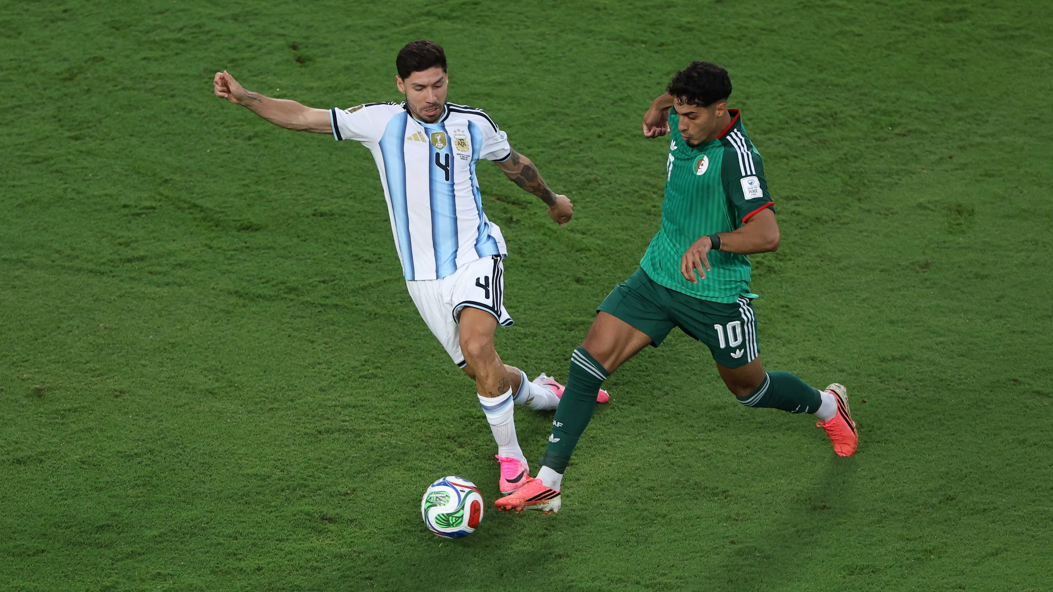Montiel contra Argélia na Copa de 2026. (Photo by Francois Nel/Getty Images)