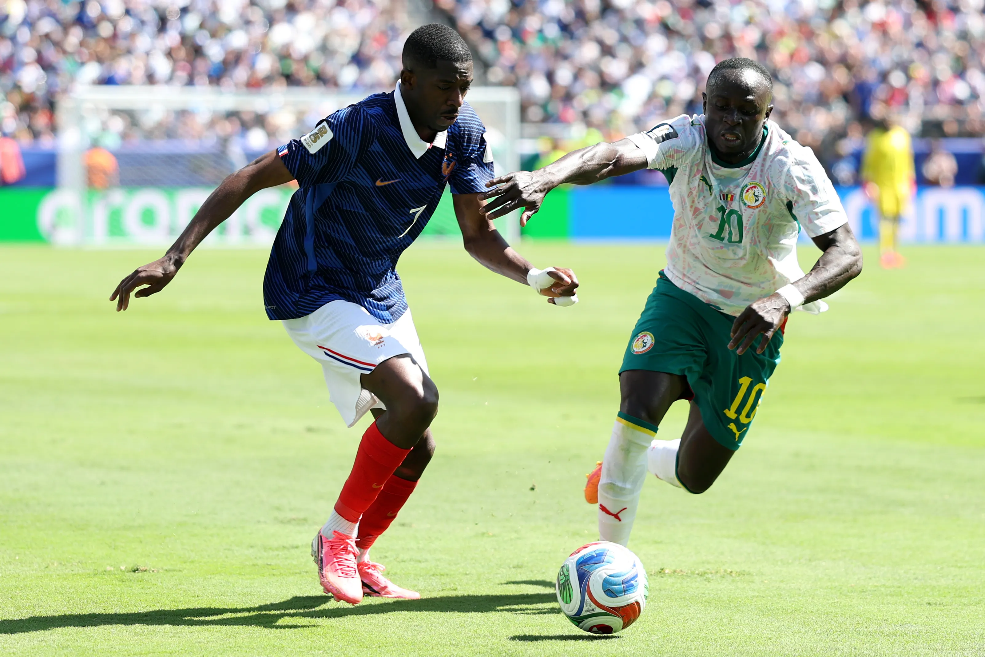 Sadio Mané comanda o Senegal na Copa 2026. Foto: Al Bello/Getty Images.