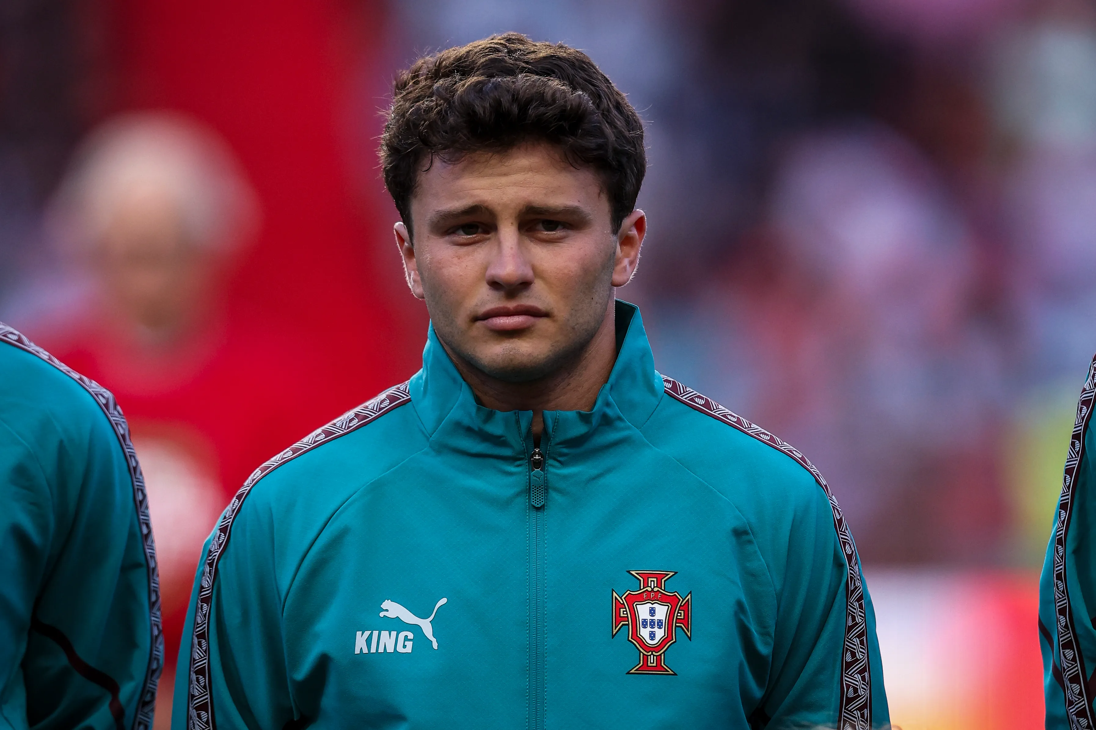 João Neves é criticado por fala sobre Cristiano Ronaldo. Foto: Carlos Rodrigues/Getty Images.