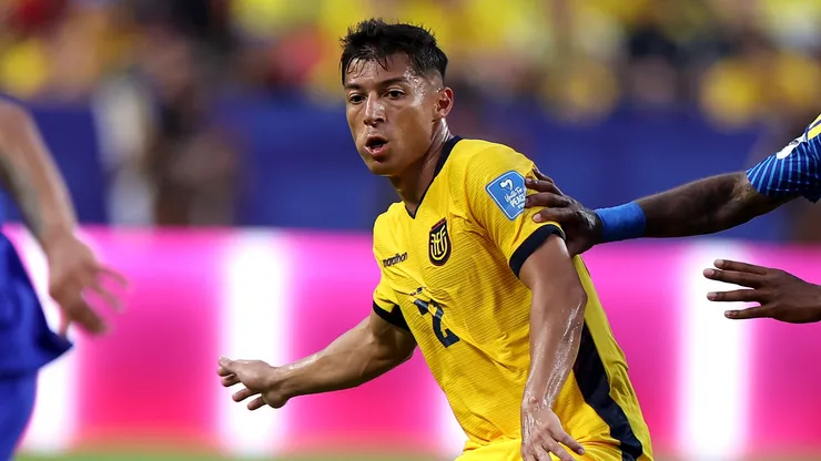 Alan Franco em Equador x Curaçao. (Photo by Francois Nel/Getty Images)