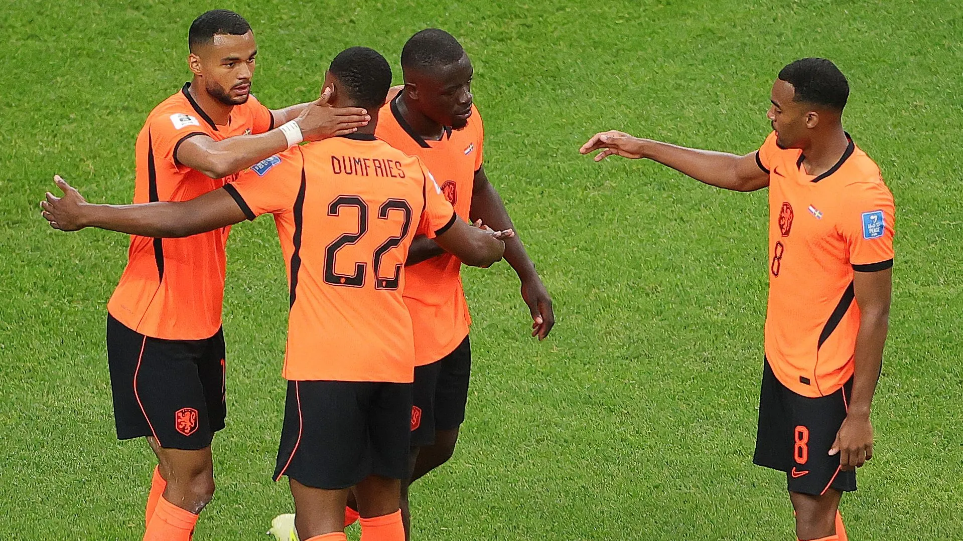 Jogadores da Holanda