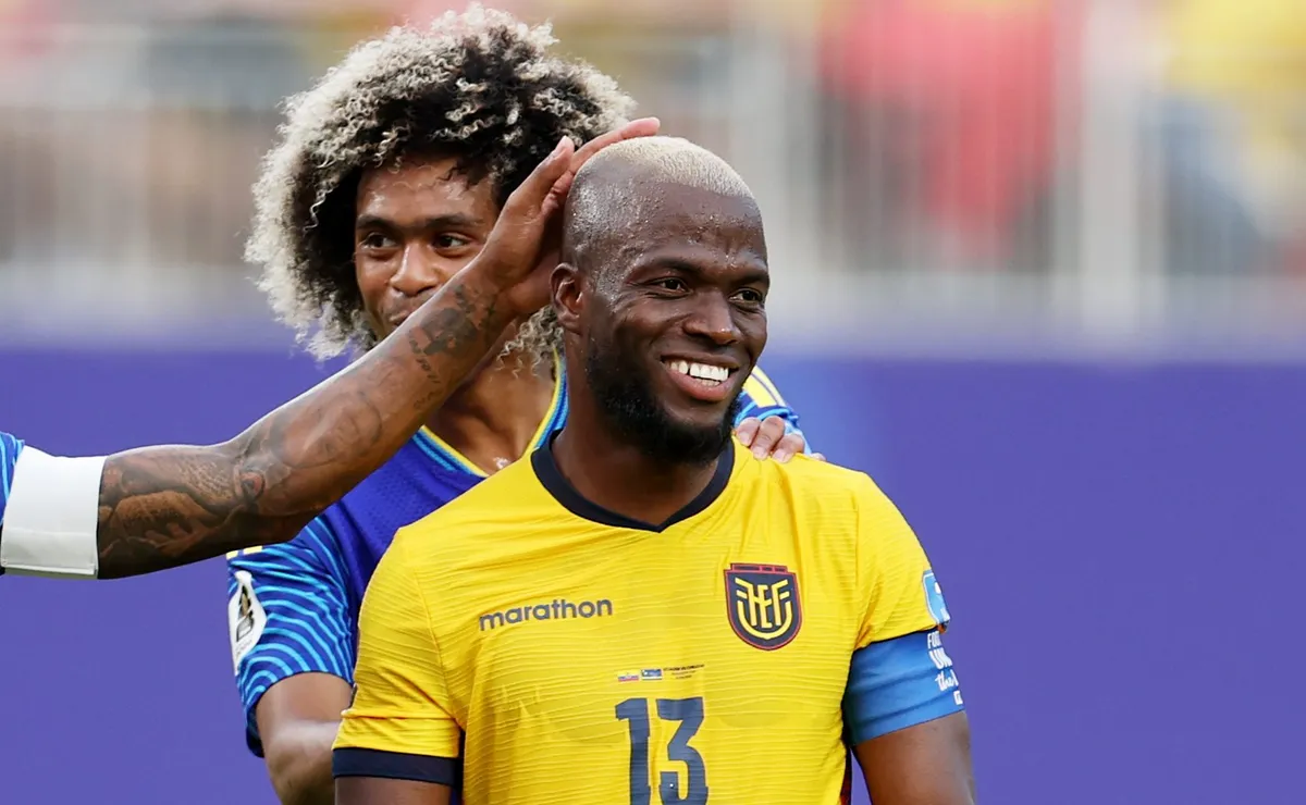 Torcida do Internacional repercute gols perdidos por Enner Valencia em Equador x Curaçao na Copa 2026