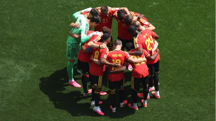 Equipe da Bélgica na Copa. (Photo by Emilee Chinn/Getty Images)