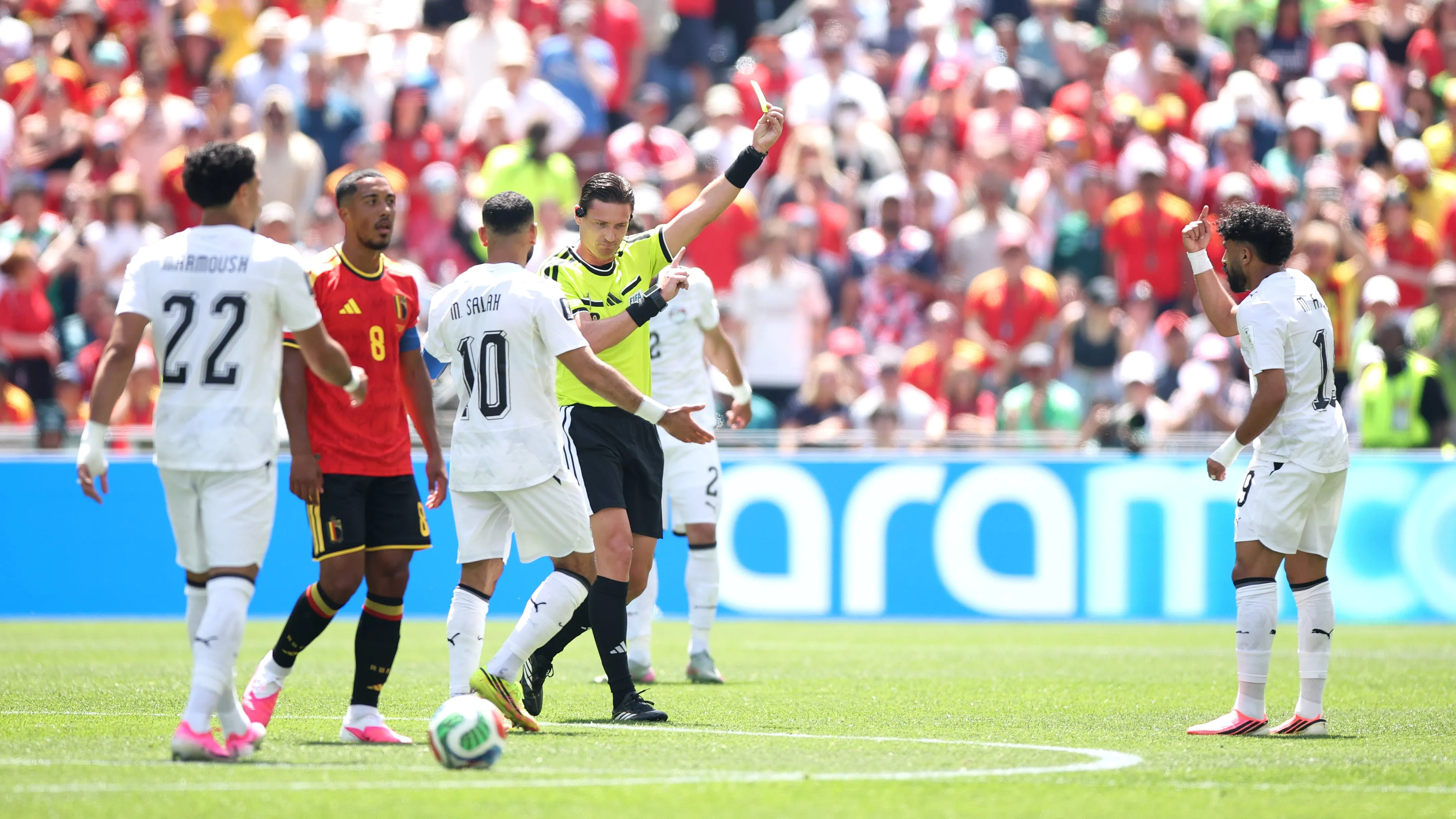 Ramon Abatti em Bélgica x Egito. (Photo by Alex Grimm/Getty Images)