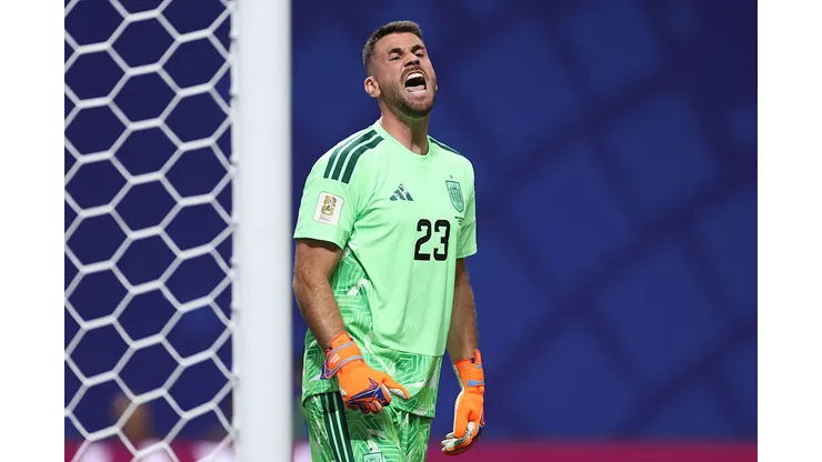 Unai Simón na Espanha- Foto: Mattia Ozbot/Getty Images