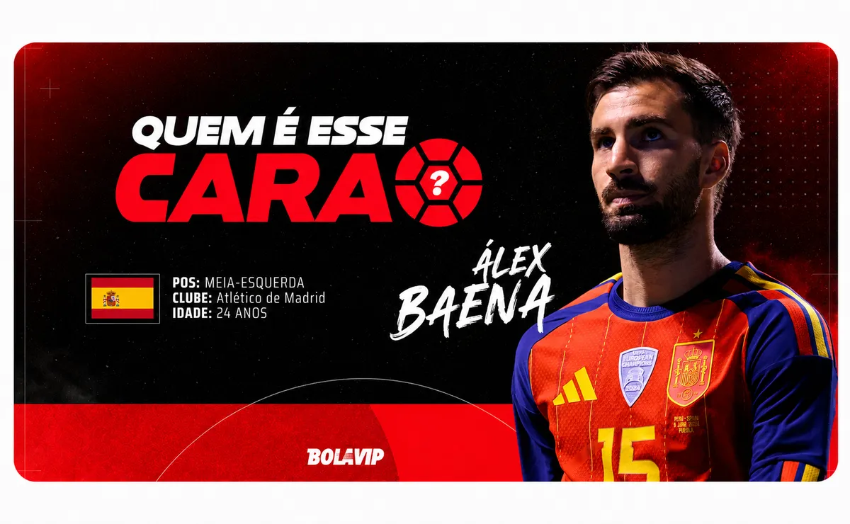 Quem é esse cara? Baena é novidade na goleada da Espanha diante da Arábia Saudita