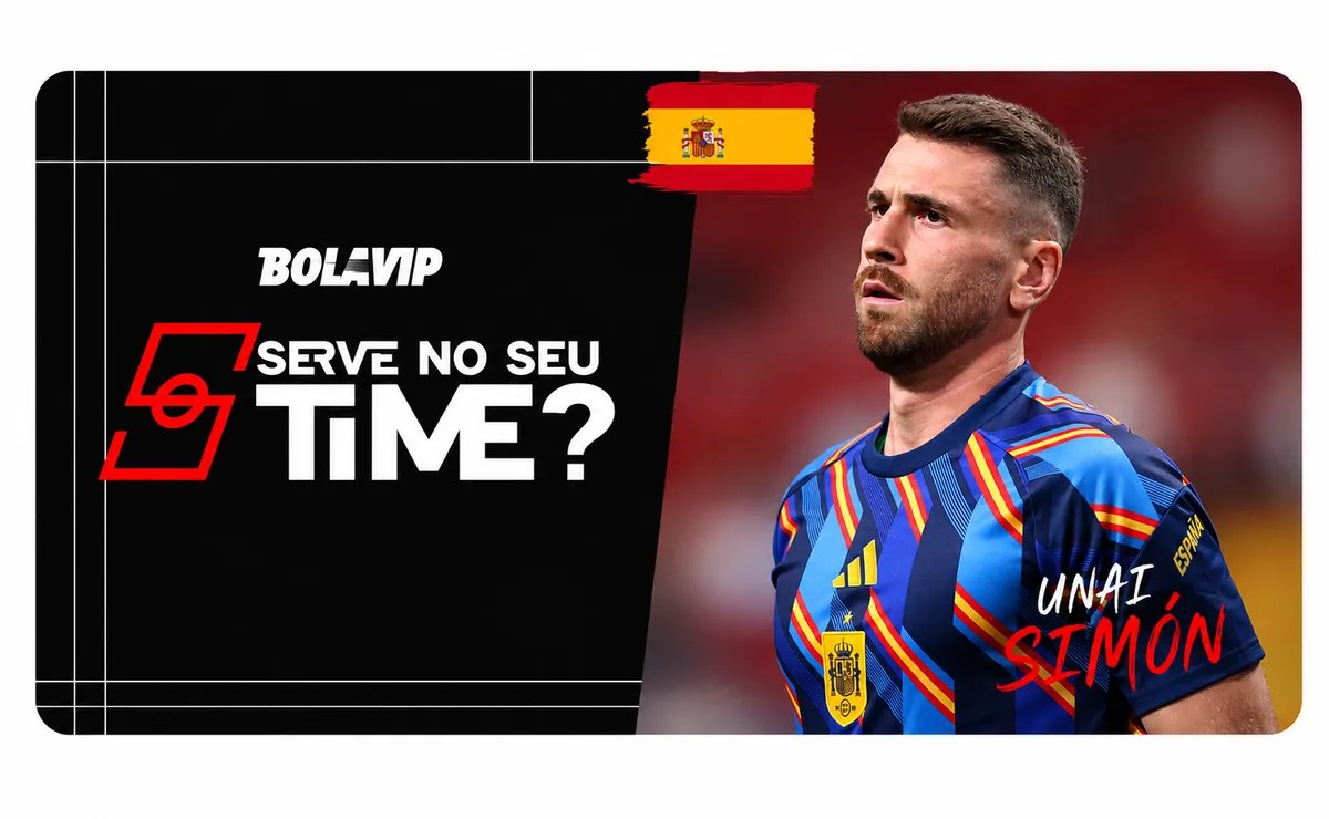Serve no seu time? Unai Simón chama atenção após segurança em Espanha x Arábia Saudita
