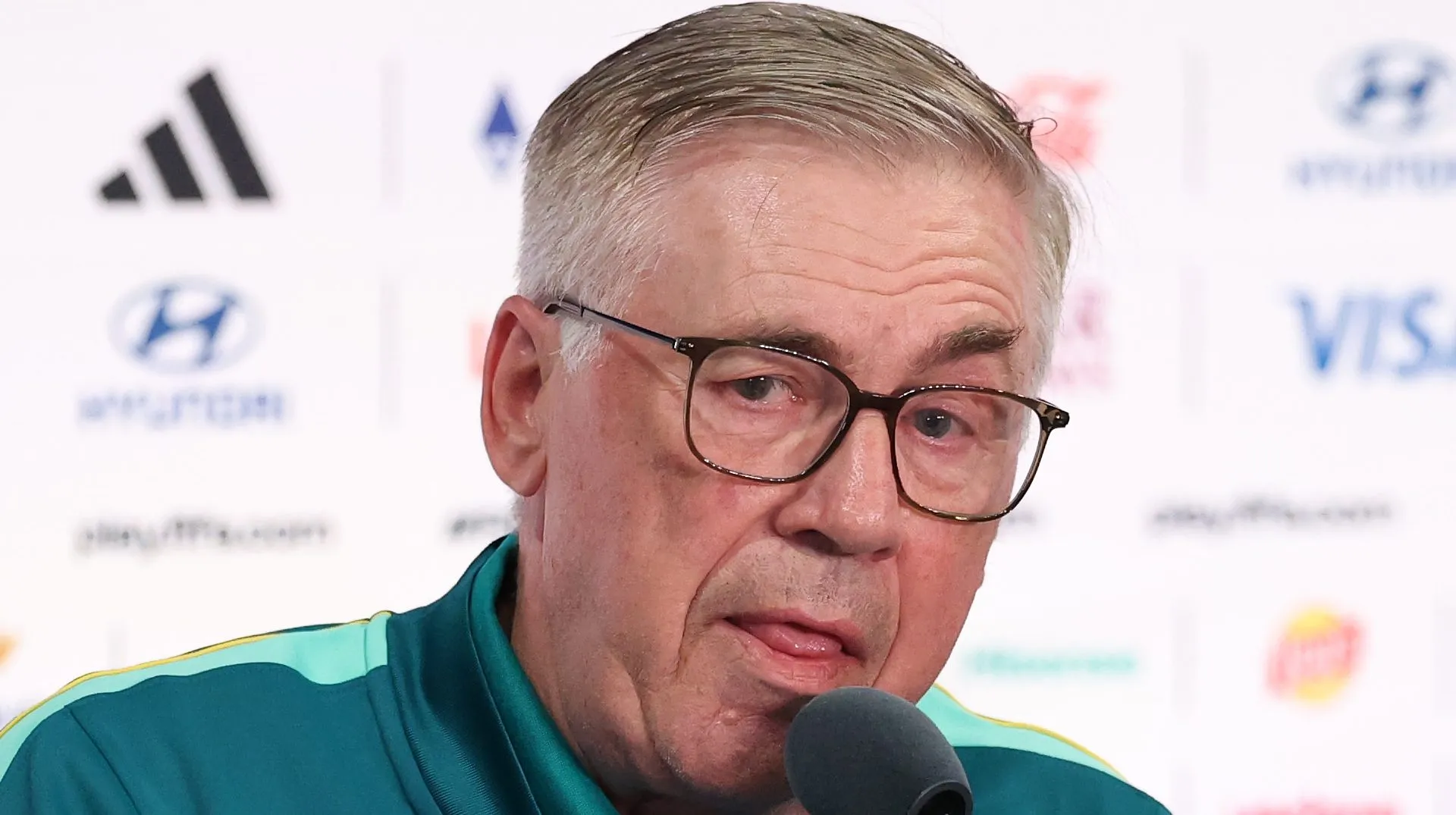 Carlo Ancelotti, técnico da Seleção Brasileira