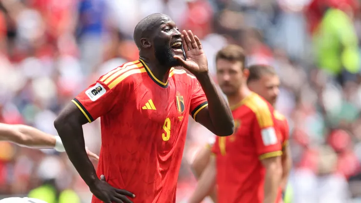 Lukaku começou na equipe titular. Photo by Alex Grimm/Getty Images