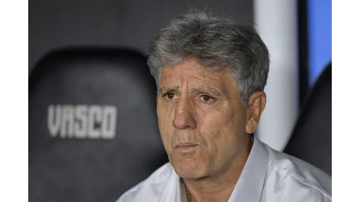 Renato Gaucho durante a sua passagem como tecnico do Vasco durante partida contra o Barracas Central no estadio Sao Januario pelo campeonato Copa Sul-Americana 2026.