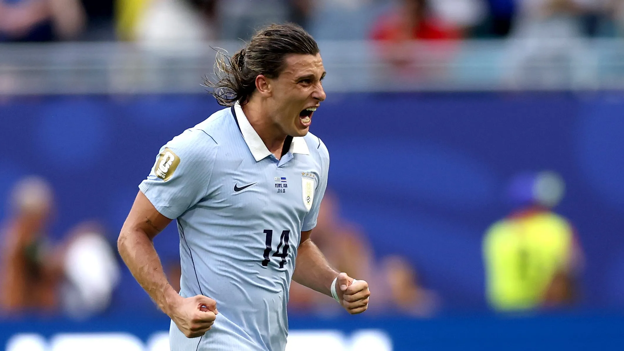 Canobbio, atacante da Seleção Uruguaia e do Fluminense