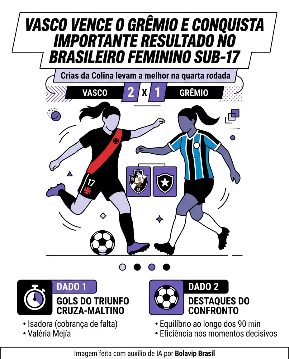 Infográfico gerado pelo Gemini AI/Bolavip Brasil