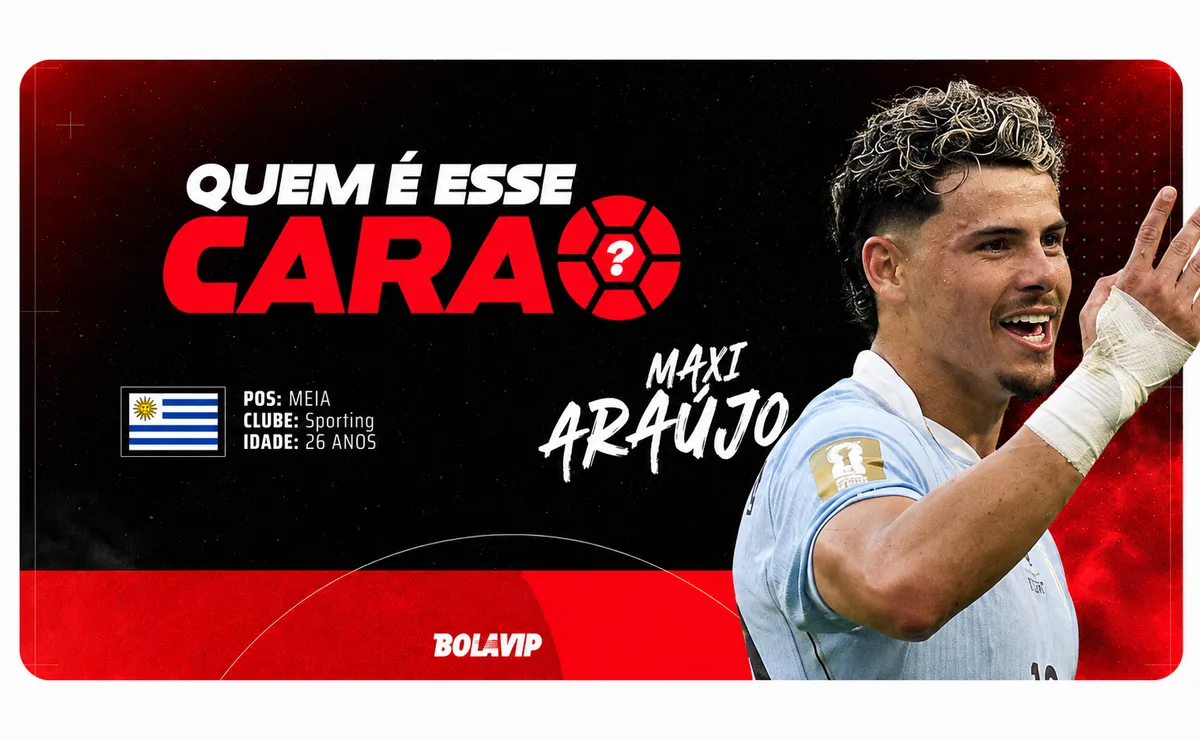 QUEM É ESSE CARA? Conheça Maxi Araújo, destaque uruguaio na Copa do Mundo