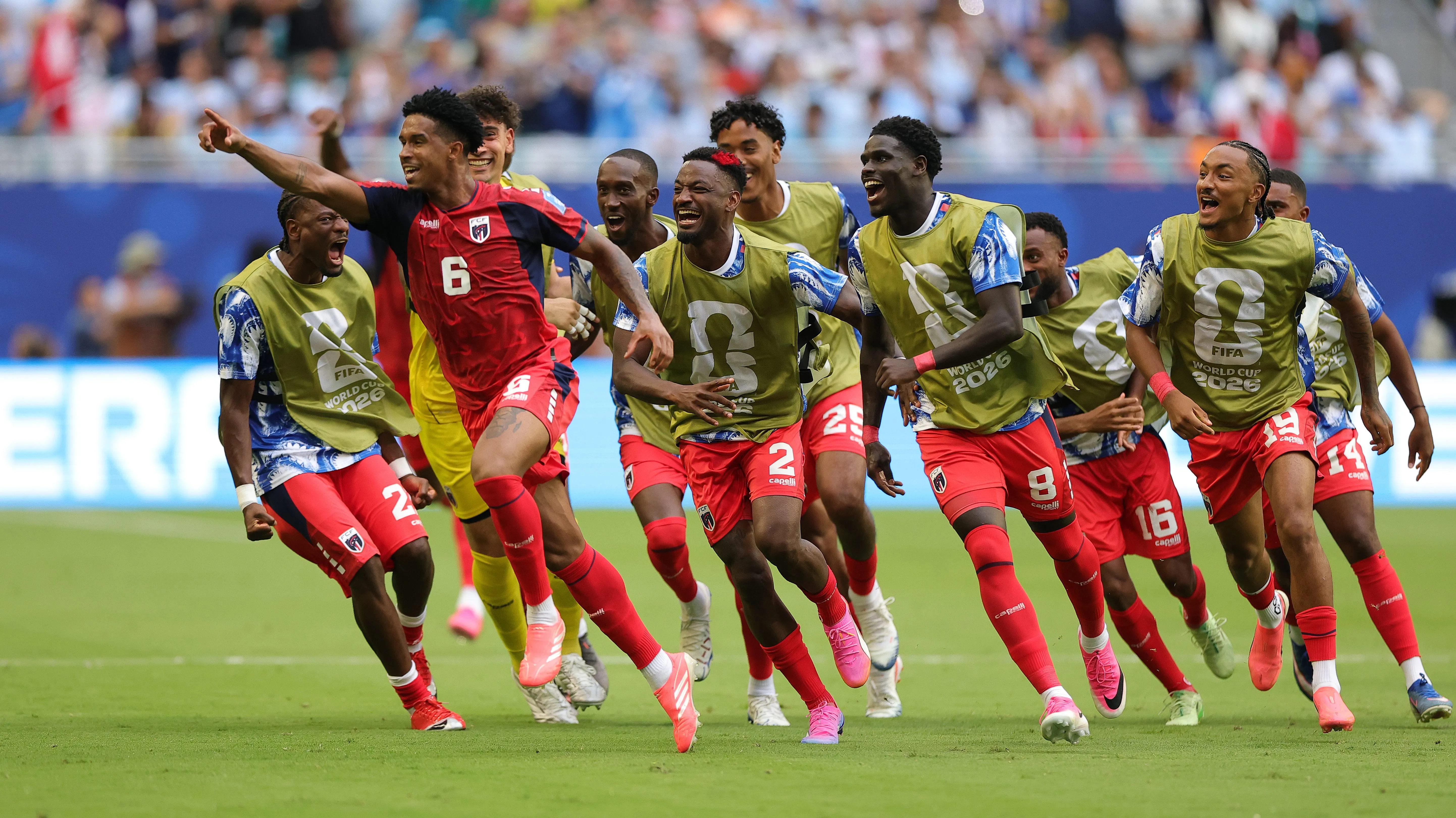 Elenco de Cabo Verde - Foto: Alex Slitz/Getty Images.