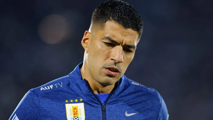 Luis Suárez atuando pelo Uruguai. (Photo by Ernesto Ryan/Getty Images)