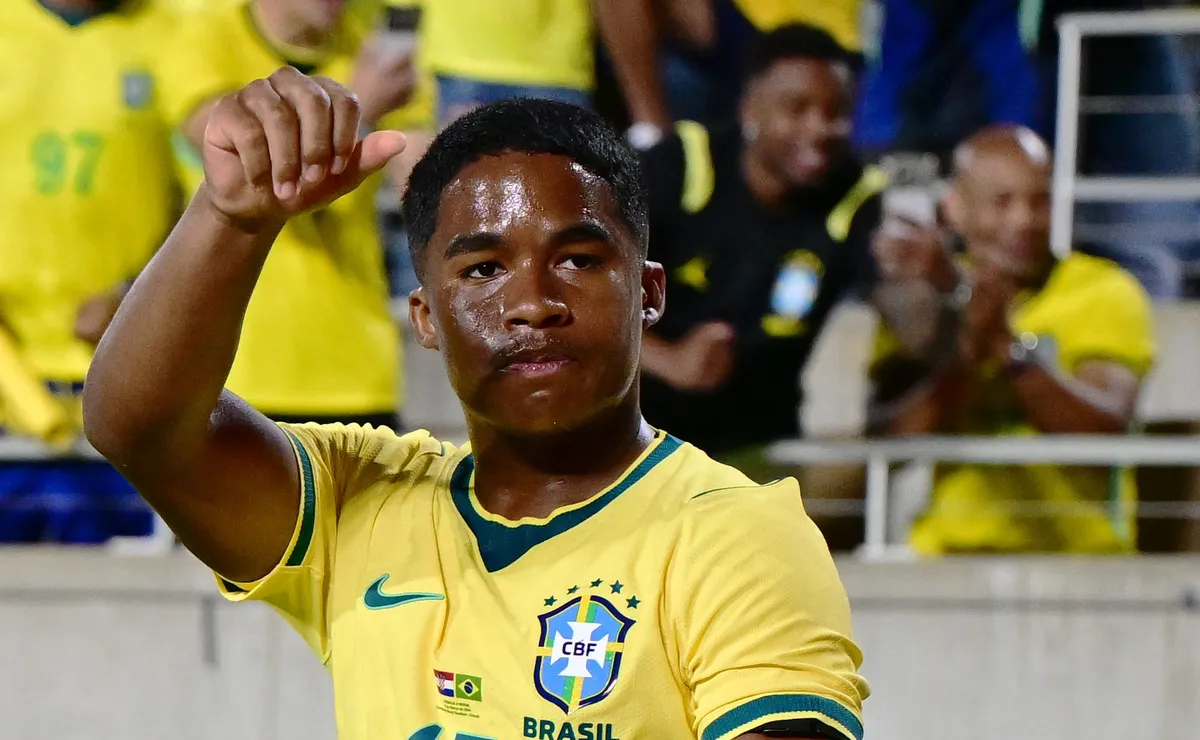 Manchester United acena com R$ 300 milhões por Endrick, mas esbarra no veto do Real Madrid