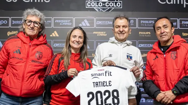 Tatiele Silveira permanece no clube chileno até 2028 - Foto: Instagram Reprodução/colocolofemenino